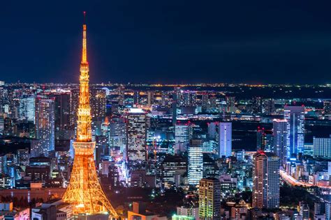 東京タワー 夜景 フリー